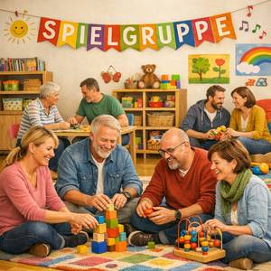 spielende Leute