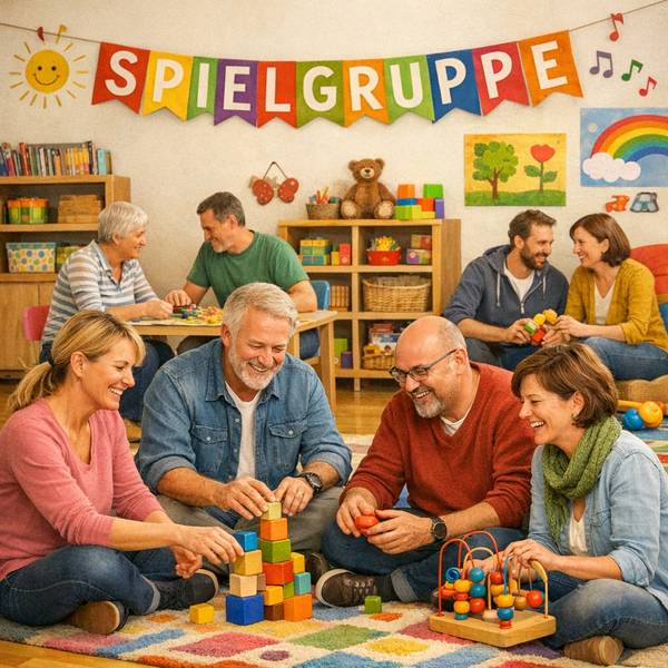 Quelle: KI-generiert (Microsoft Co-Pilot) spielende Leute