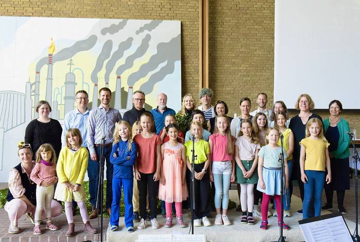 Gruppenfoto Musicalteam 2024