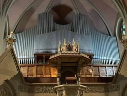 Foto der Voit-Orgel in der Diakoniekirche Luther