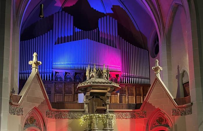 Voit-Orgel in der Diakoniekirche Luther