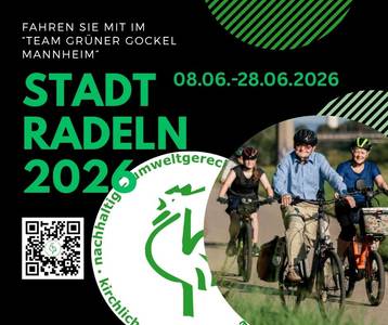 Quelle: Eva Götz mit Canva Einladung zum Stadtradeln 2026